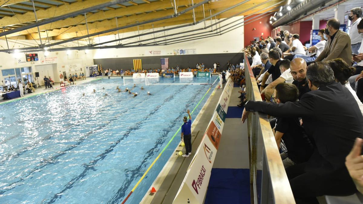 Pep Guardiola a les Piscines Manel Estiarte Duocastella