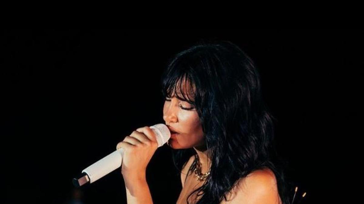 Aitana, en el Arenal Sound.