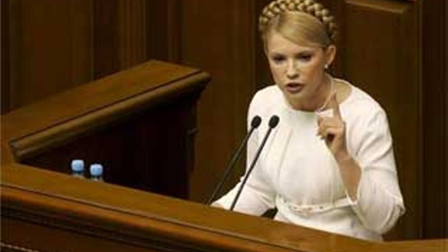 El Parlamento ratifica a Timoshenko como primera ministra de Ucrania