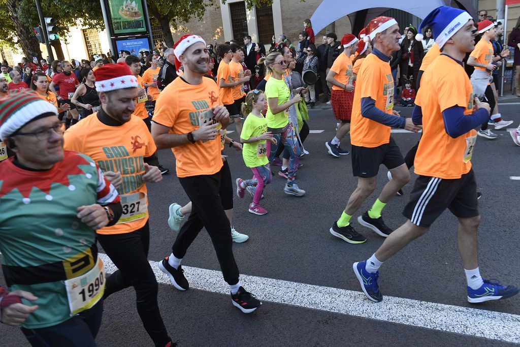 La San Silvestre 2025 en Murcia, en fotografías