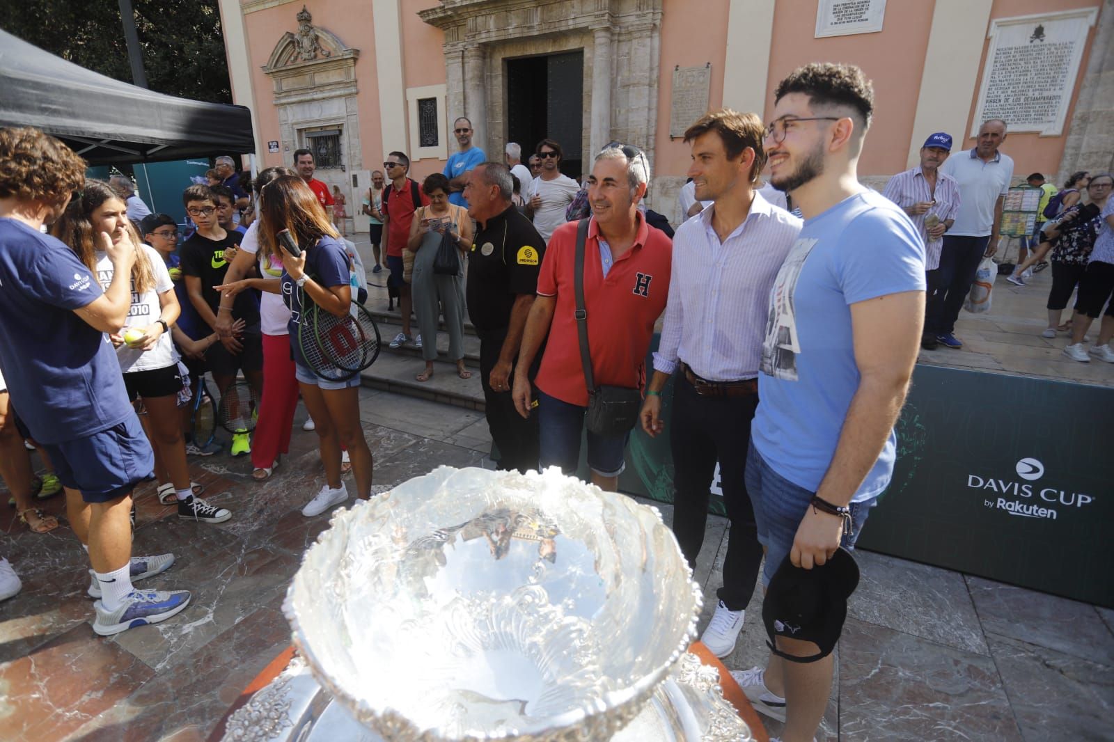 La Copa Davis ya se respira en las calles de València