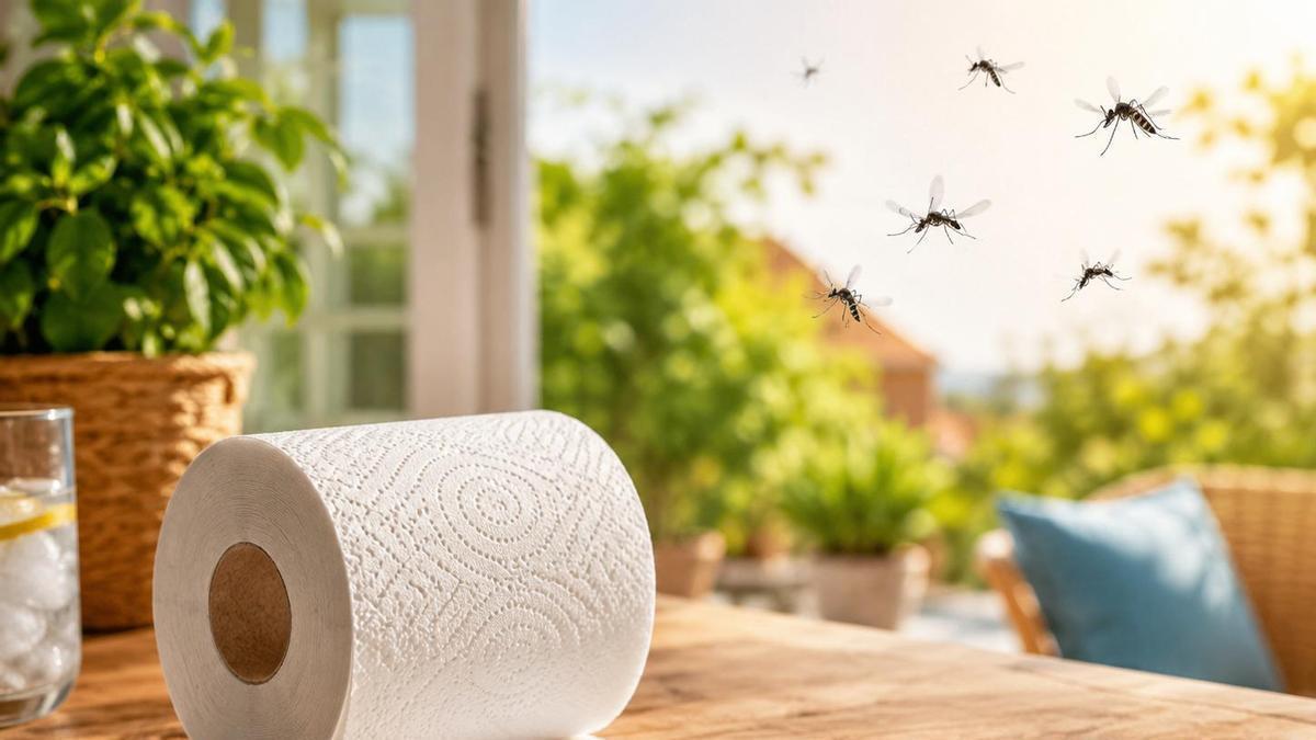 Papel higiénico y pasta de dientes: el truco casero para ahuyentar mosquitos en verano