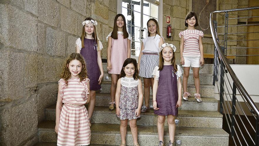 Rusia diseño ensalada La moda infantil gallega desfila en Mondariz - Faro de Vigo