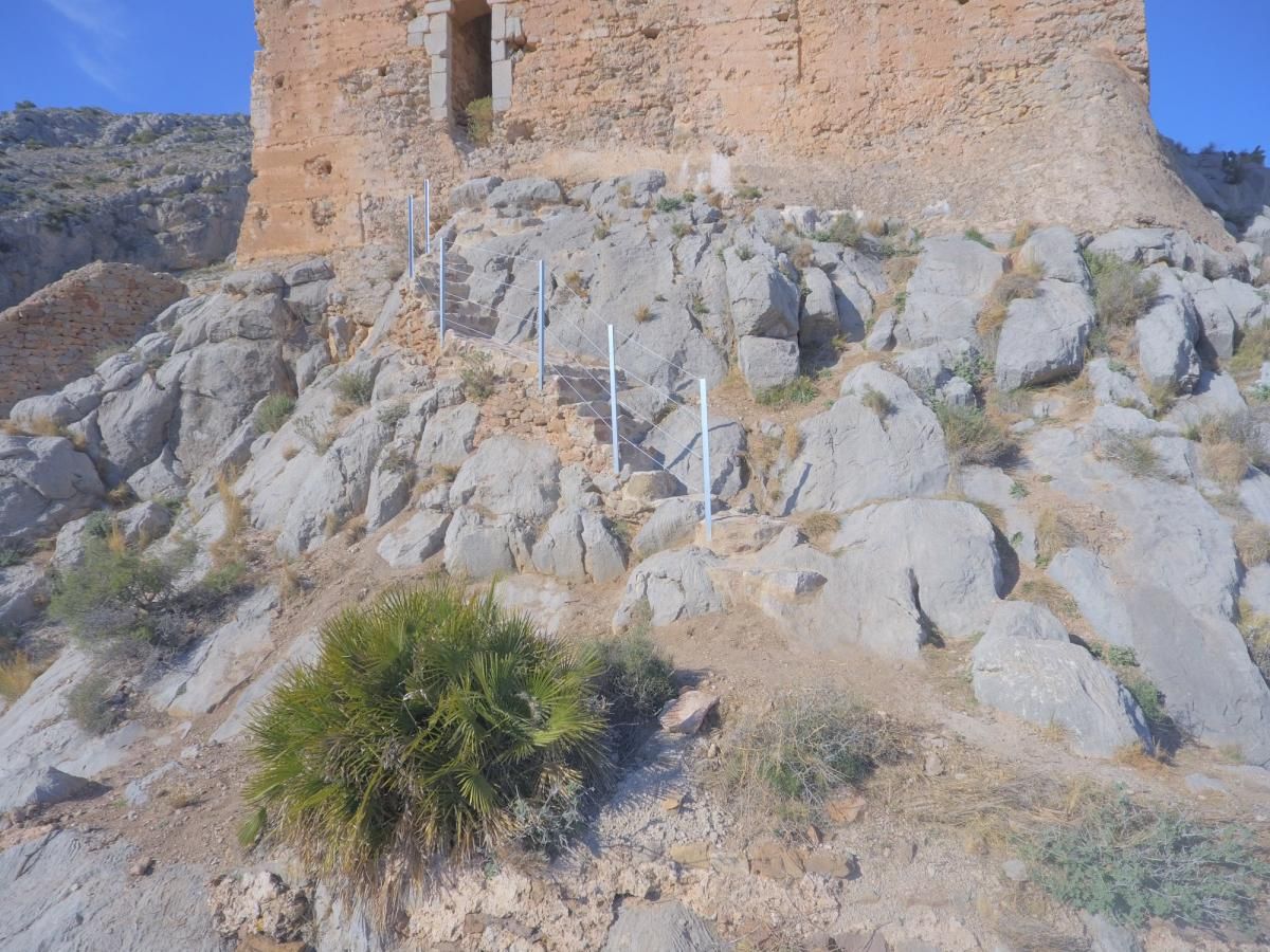 Fin de la primera fase de las obras del Castell de Borriol