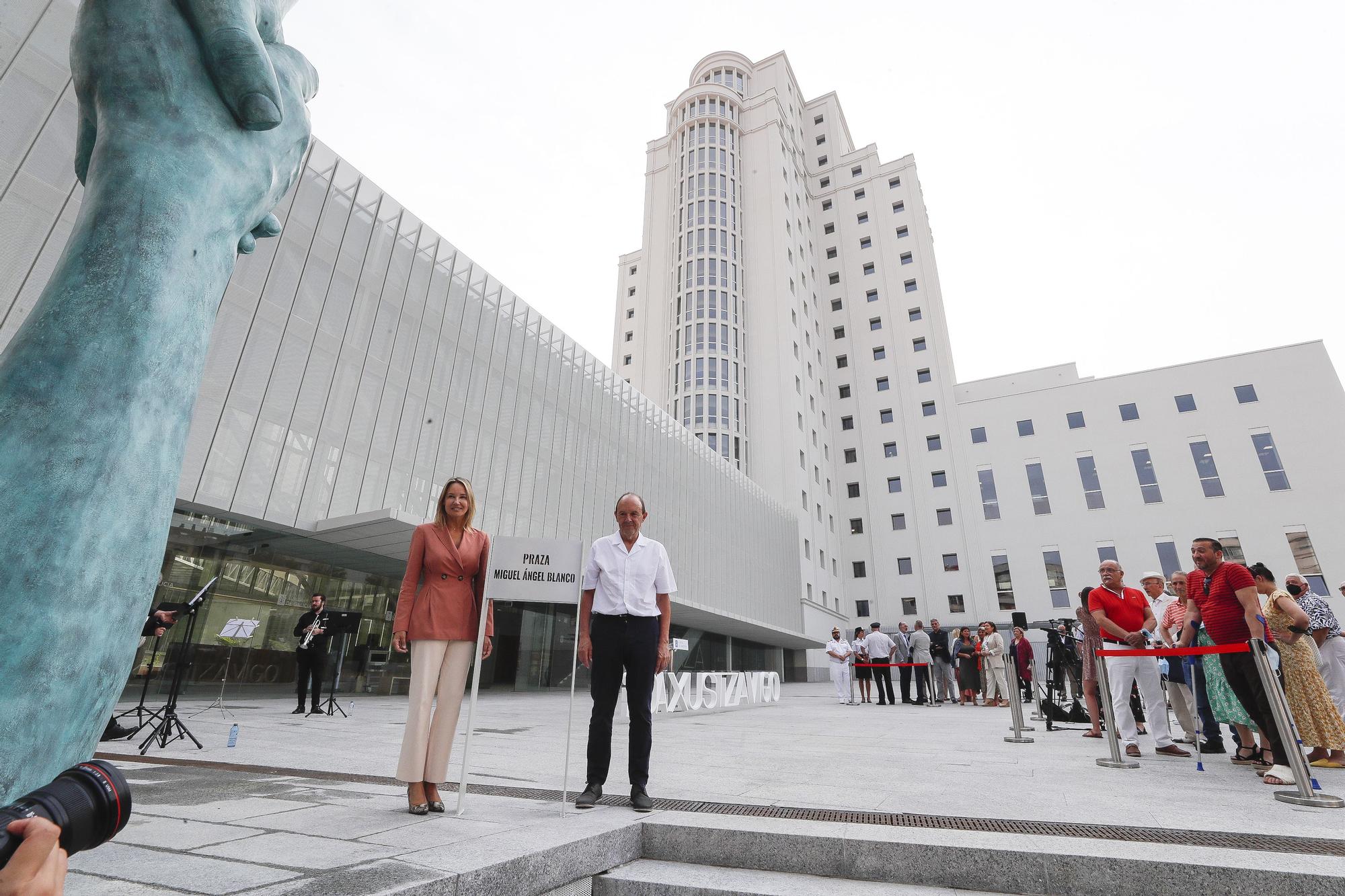 Vigo inaugura una plaza en honor a Miguel Ángel Blanco