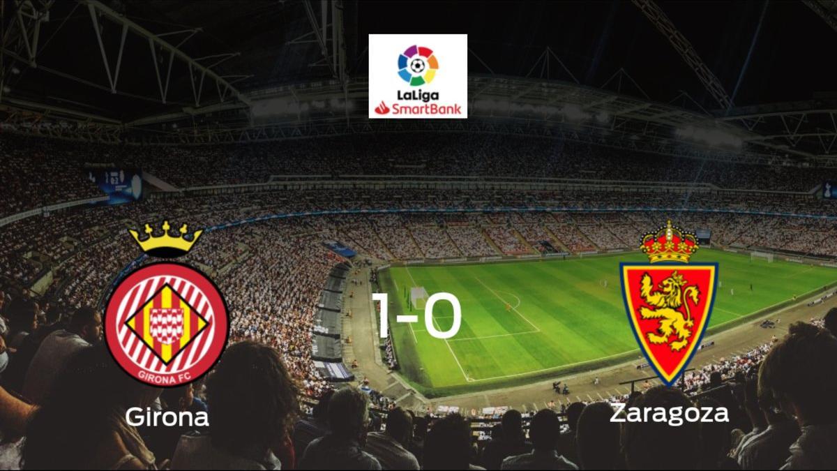 Tres puntos para el equipo local: Girona 1-0 Real Zaragoza