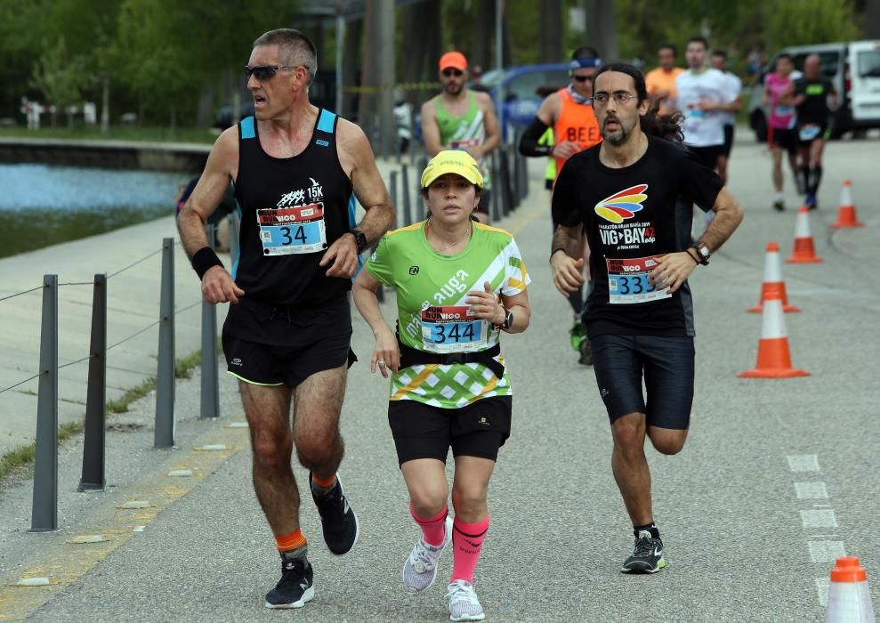 Los atletas alcanzan la excelencia en la carrera celebrada este sábado en el Cuvi.