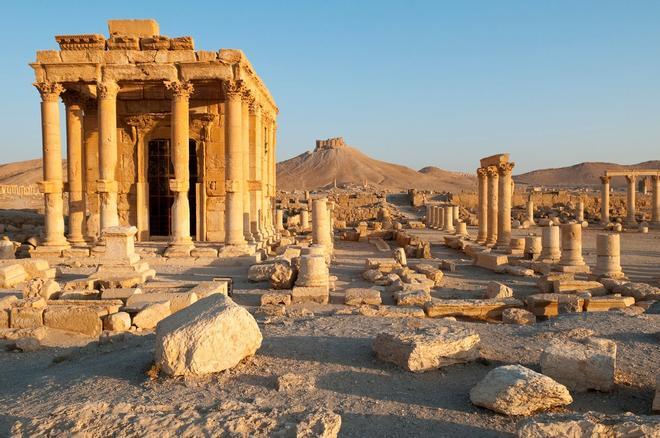 Ruinas del Templo de Palmira, Siria, países más peligrosos del mundo