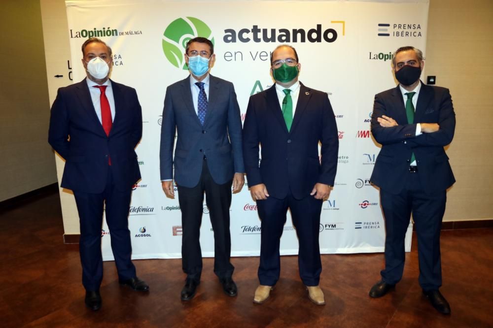 Jornada 'Actuando en verde' sobre economía sostenible.