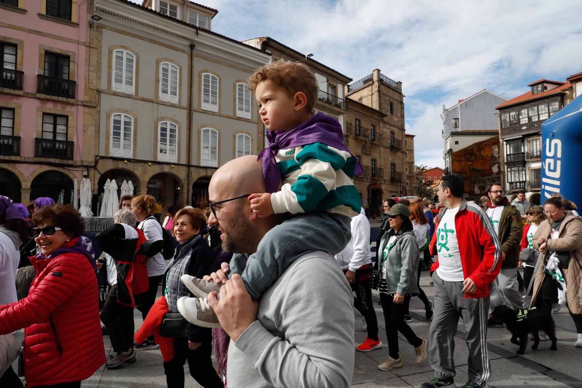 EN IMÁGENES: Así fue la décima edición de la marcha por la igualdad de Avilés