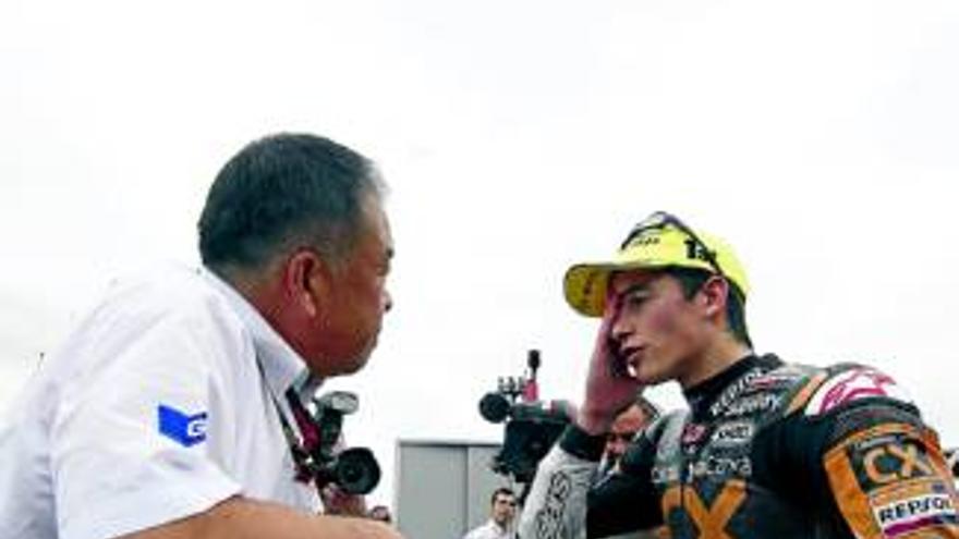 Márquez se convierte en el ojito derecho de Nakamoto