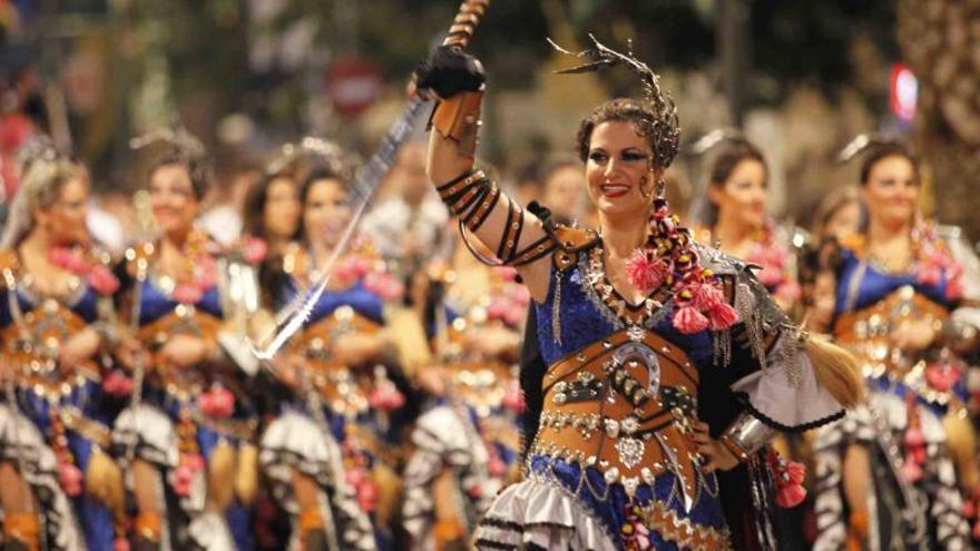 Escuadra especial que ha lucido el abanderado de los Contrabandistas