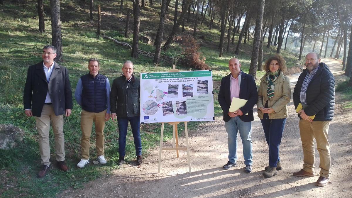 Presentación de la mejora del camino de la Rosa Alta.