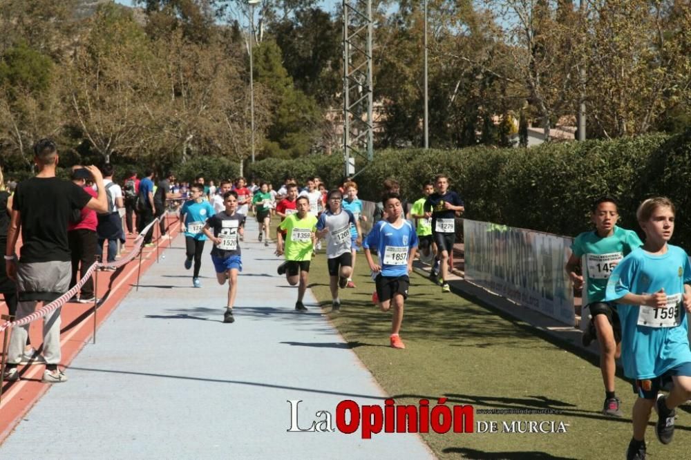 Final Cross Escolar de Lorca . Alevín masculino