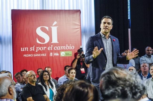 MITIN PSOE CON PEDRO SANCHEZ