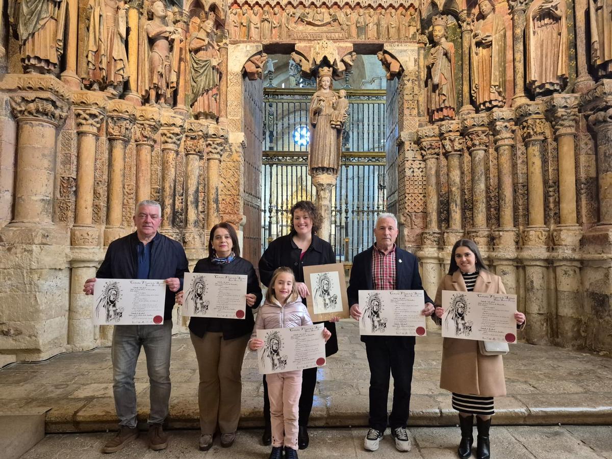 Presentación del cartel de la cofradía Virgen de la Soledad de Toro.