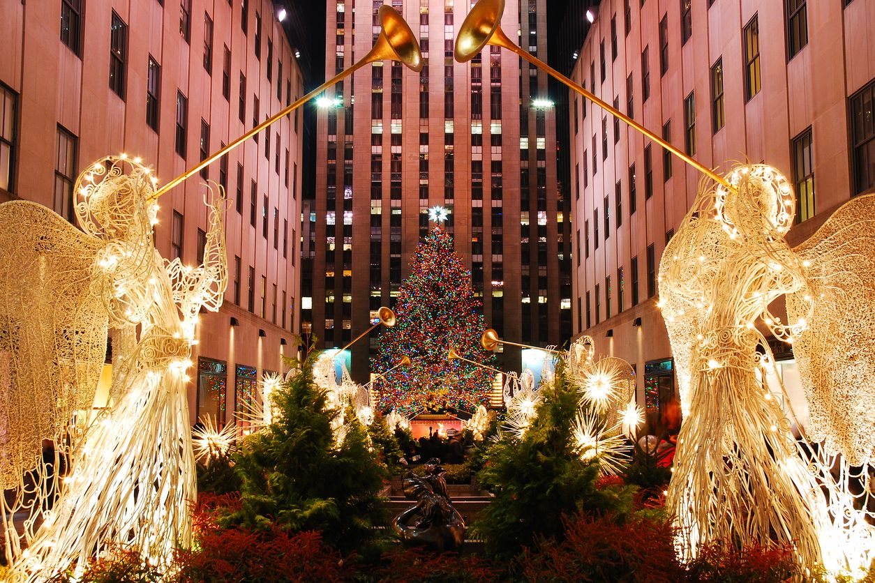 El árbol de Navidad de Rockefeller Center es uno de los más conocidos de Estados Unidos