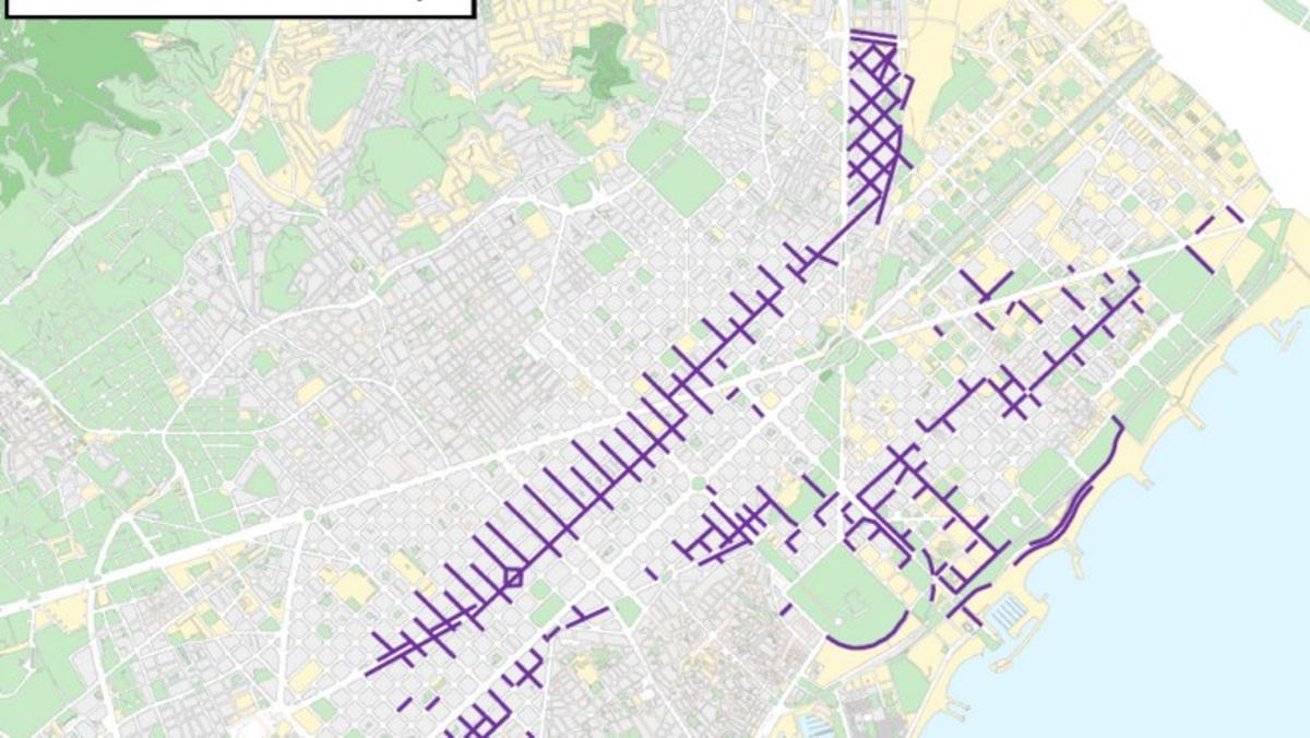 Calles cortadas por la Marató de Barcelona 2026