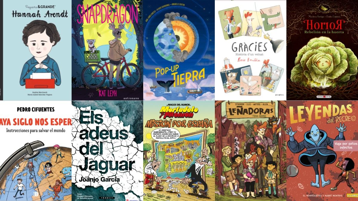 Los nueve mejores libros recomendados de infantil y juvenil para