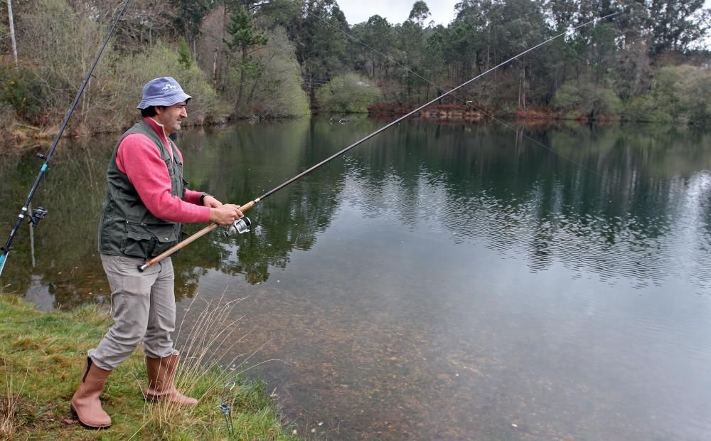 Arranca la temporada de pesca en Zamáns