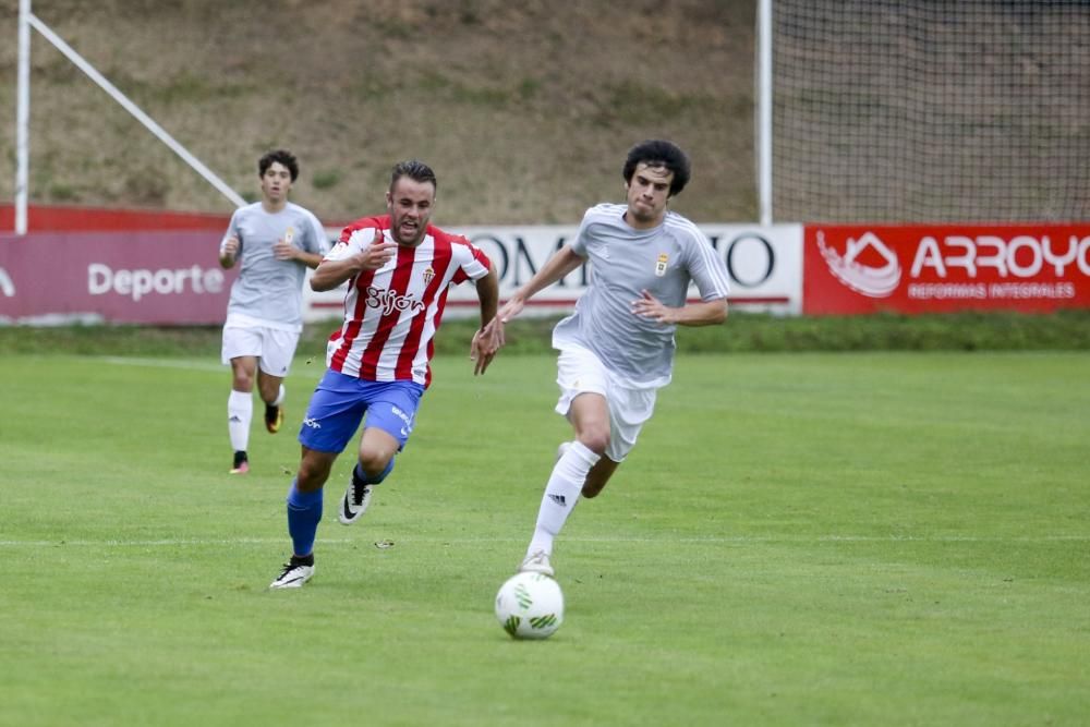 Partido de Copa Federación entre Sporting B y Oviedo B