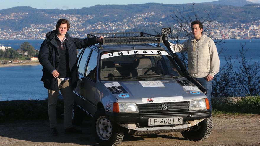 Un cangués en el París- Dakar para estudiantes