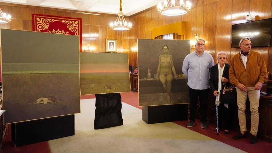La familia de Pennetier dona tres obras del artista zamorano a la Diputación