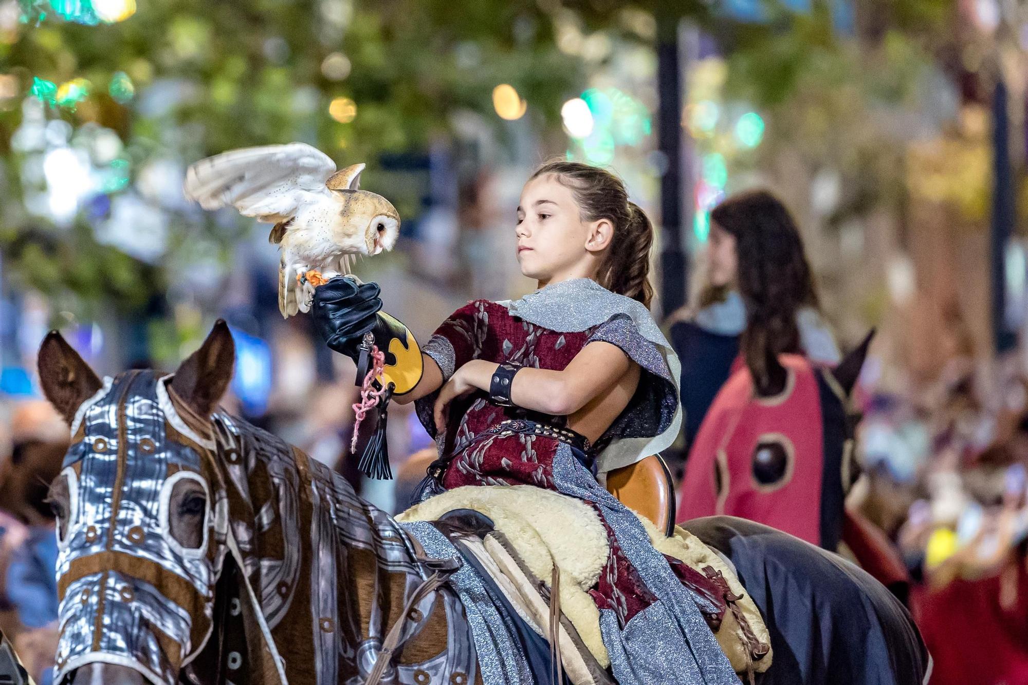 Desfile de Moros y Cristianos en Calp