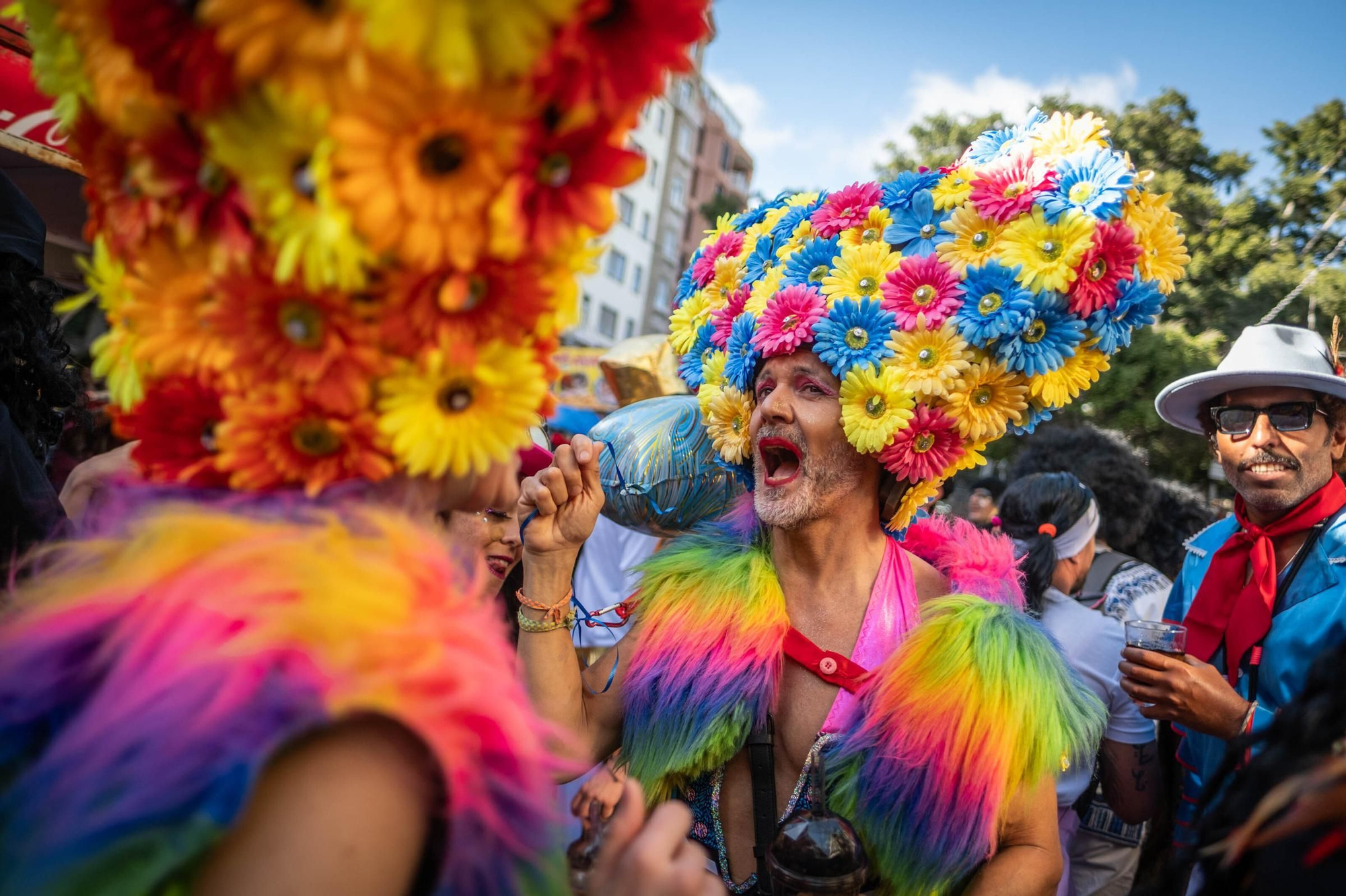 Santa Cruz celebra su segundo Carnaval de día
