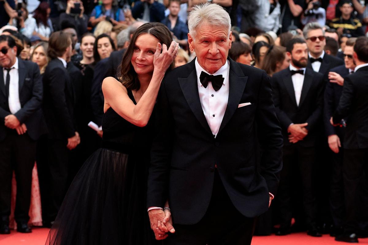 Harrison Ford presenta la quinta entrega de India Jones en Cannes