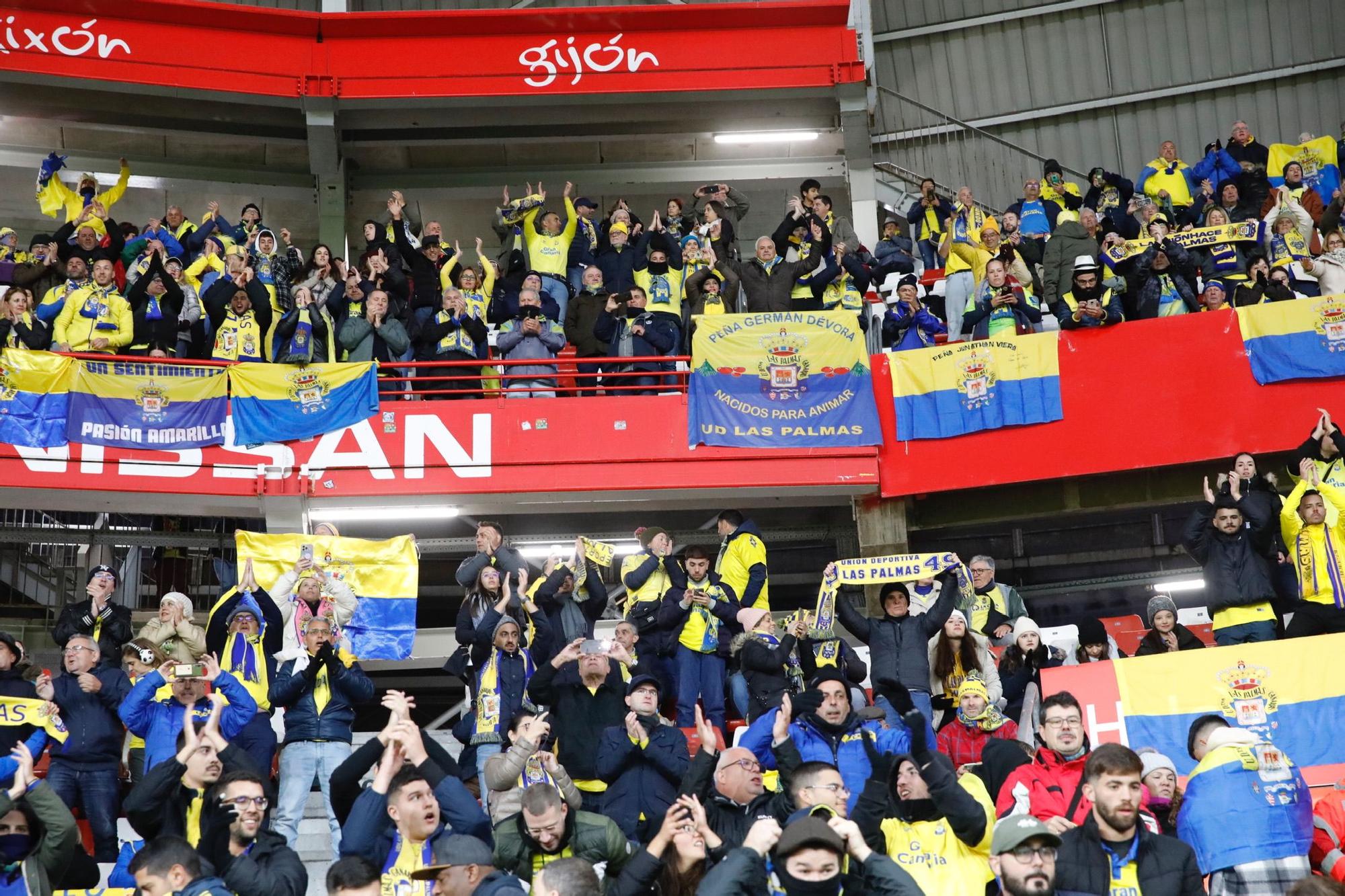 Sporting - Las Palmas, en imágenes