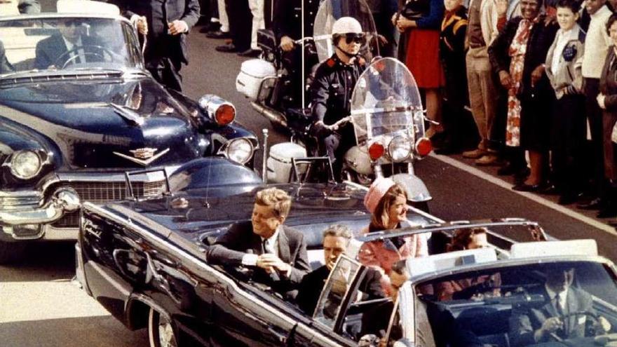 John F. Kennedy, instantes antes de su asesinato, el 22 de noviembre de 1963. // Walter Cisco /Reuters