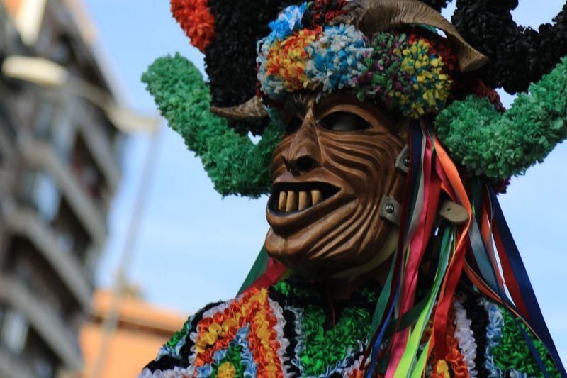 Desfile de mascaradas en Zamora