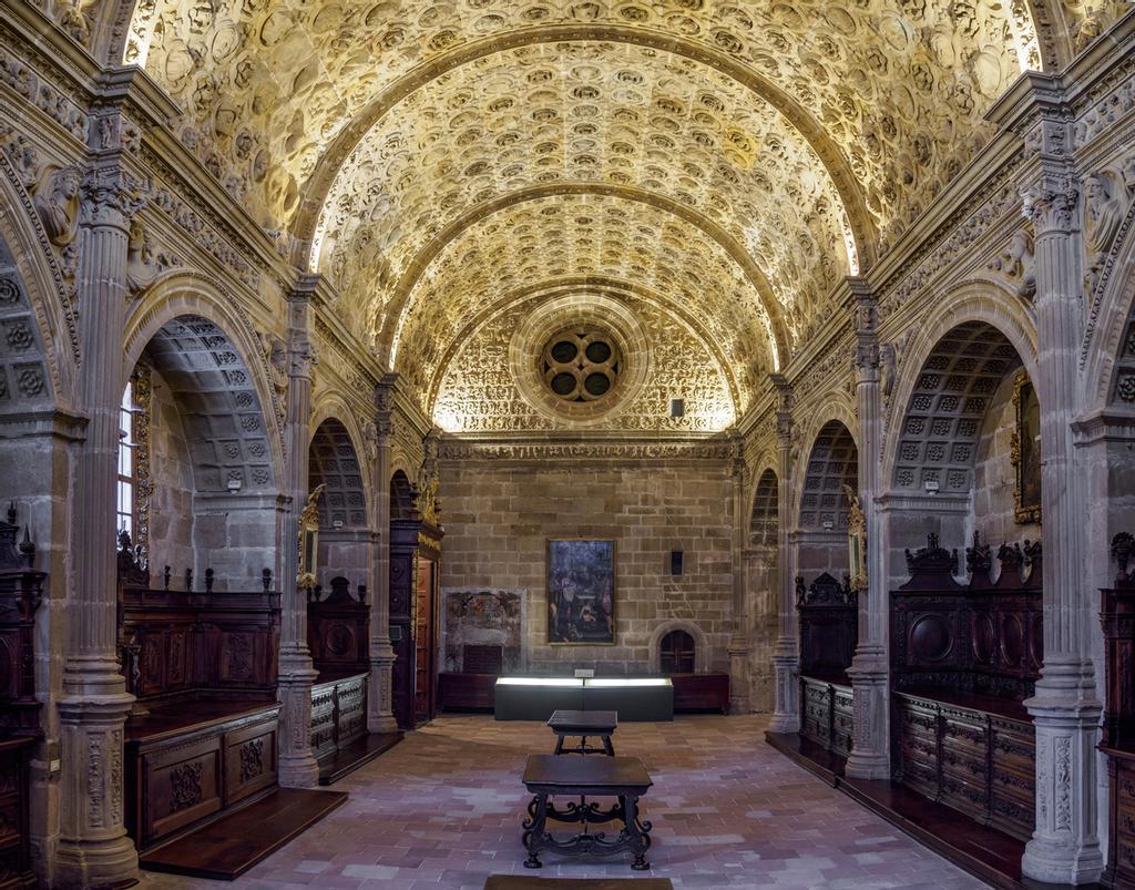 Interior de la Sacristía de las Cabezas, en Sigüenza