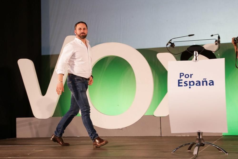 Acto de campaña de Vox en Murcia