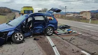 Muere un hombre de 69 años en un accidente de tráfico en Báguena (Teruel)