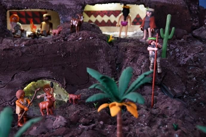 06/03/2019 VECINDARIO. SANTA LUCIA DE TIRAJANA. Exposición de Pepe Navarro, sobre la Zafra de playmobil.   Fotografa: YAIZA SOCORRO.