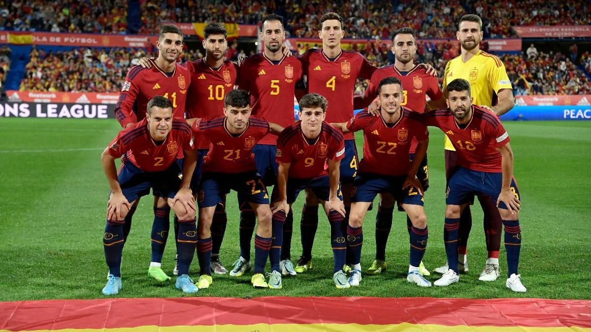 El once de España ante Suiza