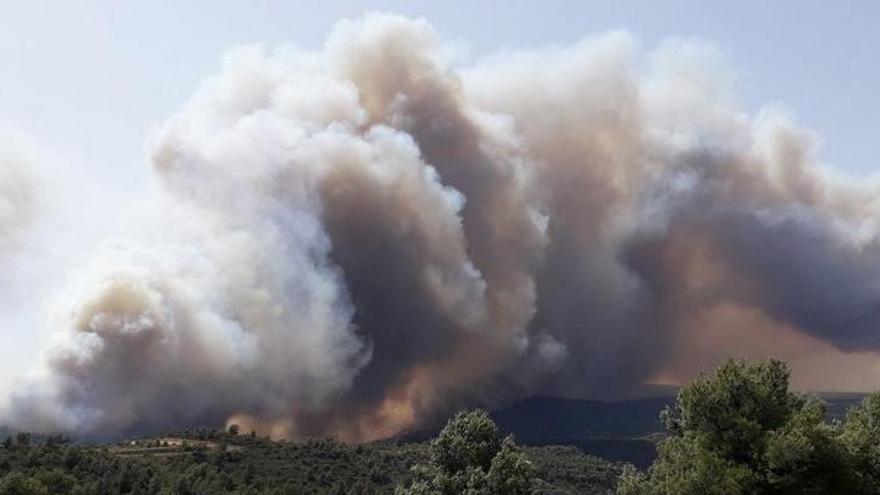 Imatge de l&#039;incendi