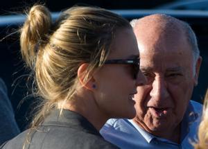 Marta y Amancio Ortega, presidenta y fundador de Inditex, respectivamente.