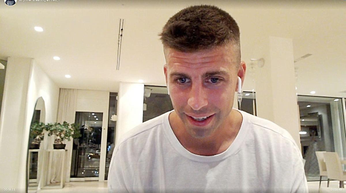 Gerard Piqué en Twitch