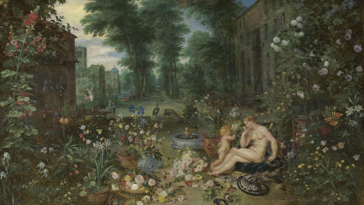 “El olfato” de Rubens y Brueghel el Viejo.