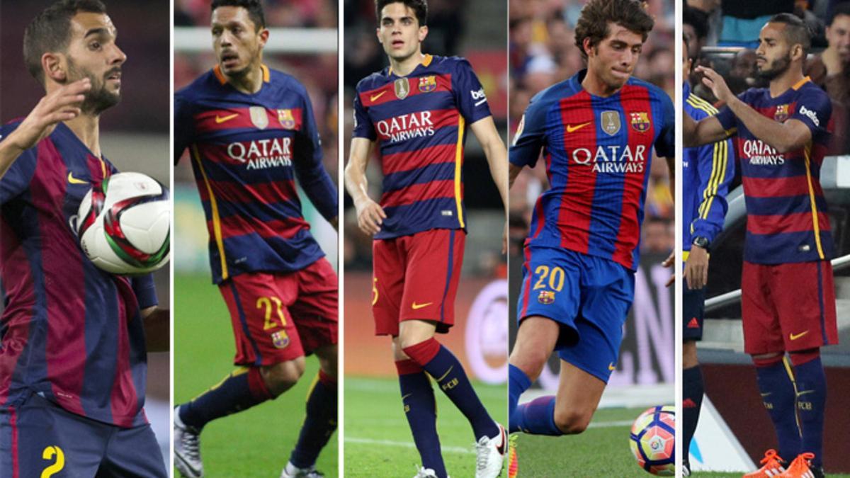 En las dos primeras temporadas de Luis Enrique en el banquillo del FC Barcelona también hubo 'marginados'