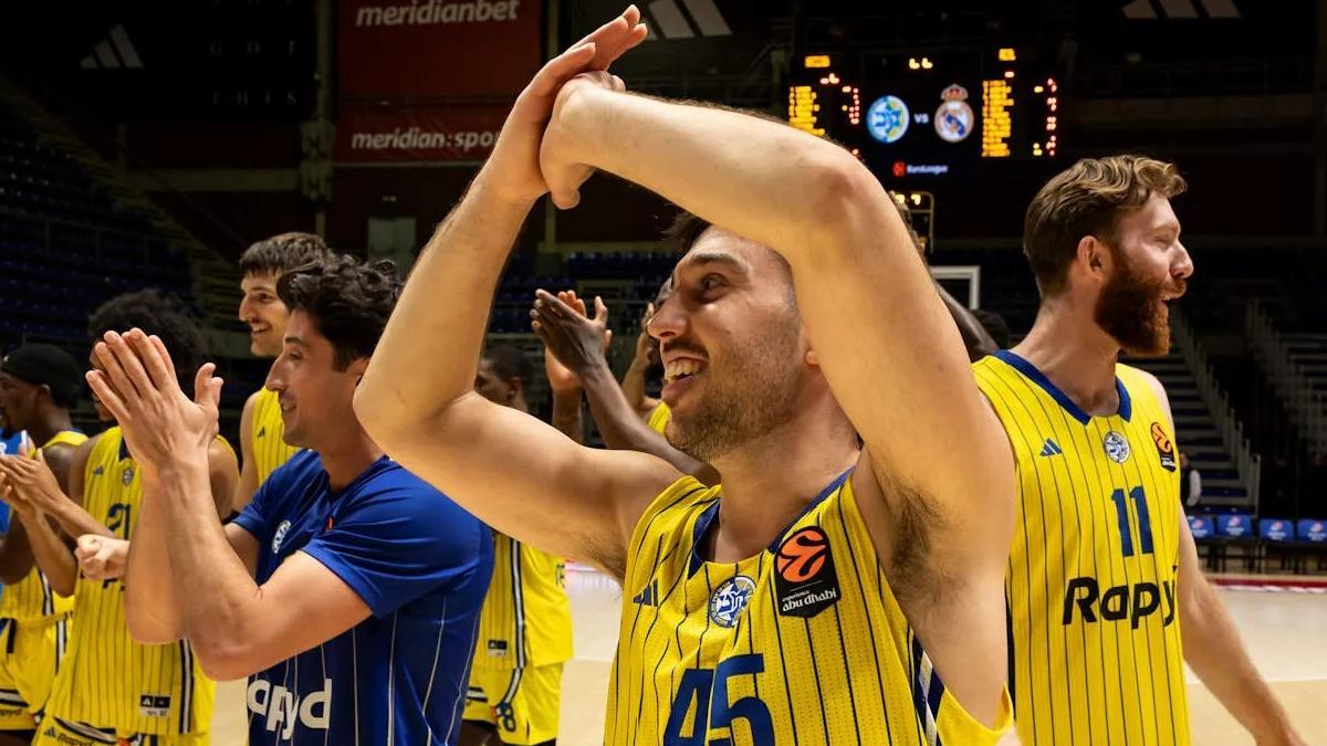 El Maccabi dio la sorpresa ante el Real Madrid