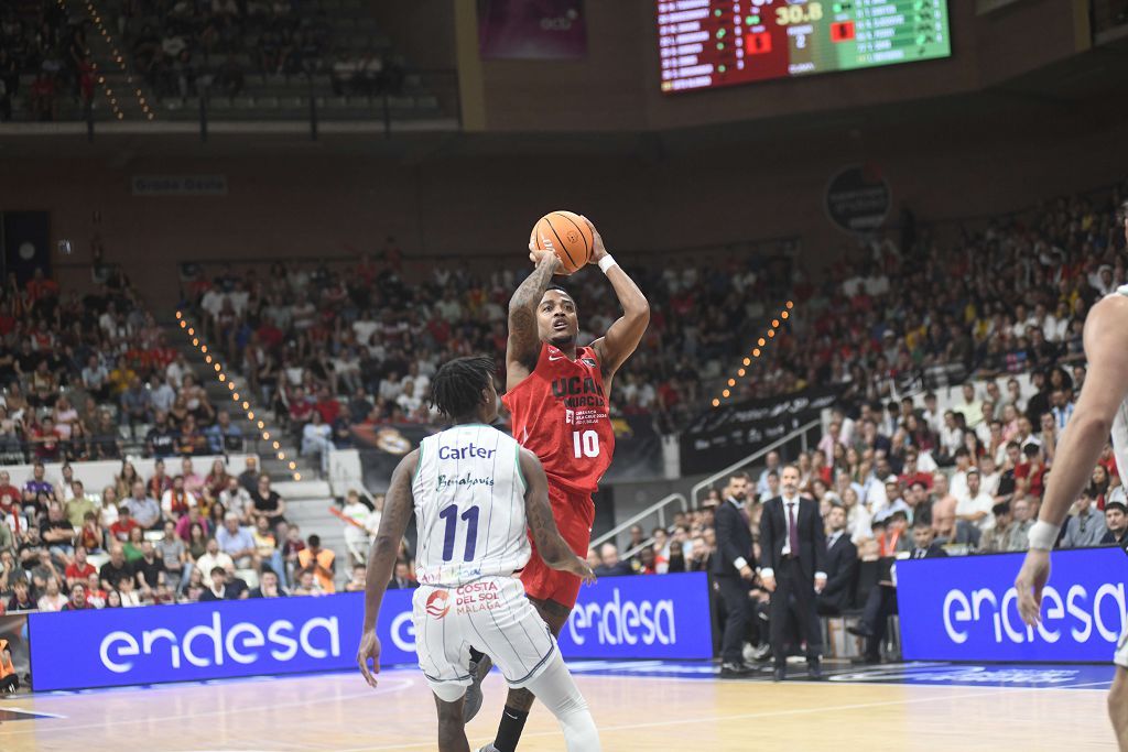 Todas las imágenes de la semifinal de la Supecopa entre el UCAM Murcia y el Unicaja