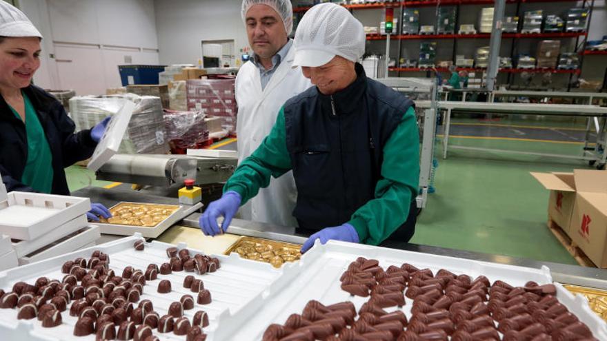 Las instalaciones de Chocolates Valor en la Vila Joiosa.