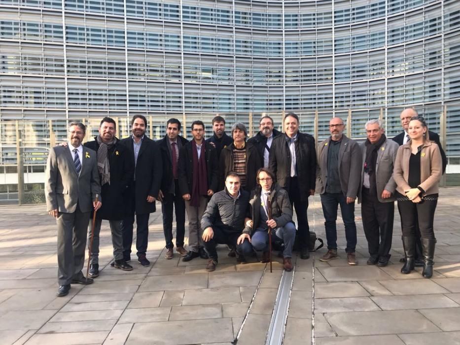 Alcaldes de la Catalunya Central a Brussel·les