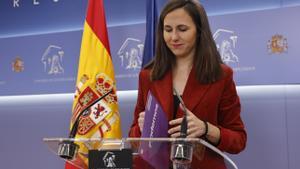 La secretaria general y diputada de Podemos, Ione Belarra