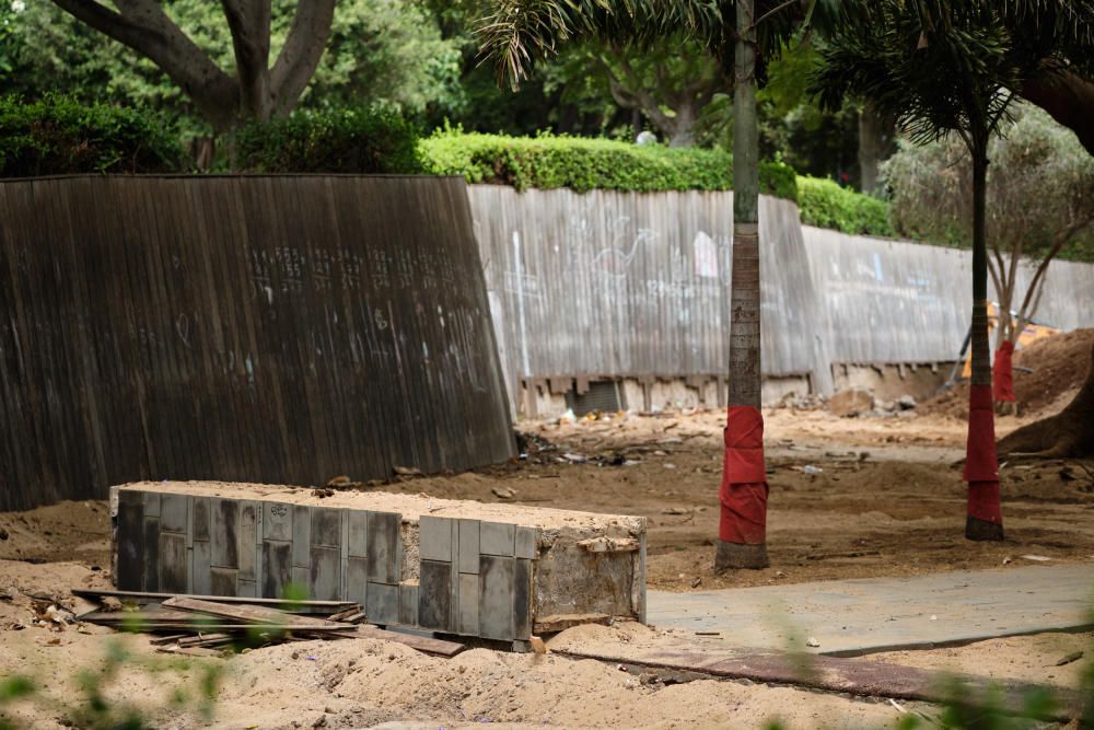 Obras en el García Sanabria