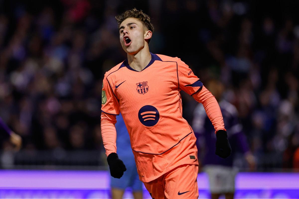 Fermin Lopez, durante el partido